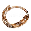 Dyed Natural Agate Beads Strands G-G203-01H-3