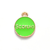 Alloy Enamel Pendants ENAM-S124-01B-06L-3