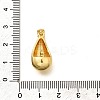 Rack Plating Brass Micro Pave Cubic Zirconia Pendants KK-L226-102G-L-3