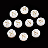 Natural Freshwater Shell Beads SHEL-N036-01N-1