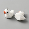 Opaque Resin Pendants RESI-WH0029-12P-04-2