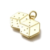 Brass Pendants KK-C090-13G-2