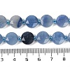 Dyed & Heated Natural Blue Aventurine Beads Strands G-C116-A57-01-5