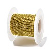 Iron Rhinestone Glass Cup Chain CH-U001-01F-1