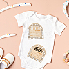 2Pcs 2 Colors Wooden Baby Photo Props DJEW-CP0001-32-5