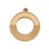 Ion Plating(IP) 304 Stainless Steel Charms STAS-U019-17G-1