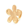 Matte Gold Alloy Adjustable Rings for Women LS-RJEW-K260-07B-2