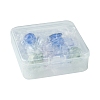10Pcs 5 Colors Jellyfish Glass Bead Cone GLAA-FS0001-81-6