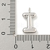 Non-Tarnish 304 Stainless Steel Pendants STAS-C102-15P-I-3