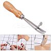 Profession Adjustable Leather Craft Edge Creaser PH-TOOL-G011-05P-7