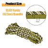 12.5M Polyester Twisted Lip Cord Trim OCOR-WH0071-90B-2