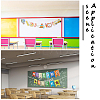 2 Sets 2 Styles Welcome Come Back & School Supplies Paper Banners DIY-GF0008-73-5