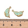 304 Stainless Steel with Enamel Charms STAS-L022-400G-01-3