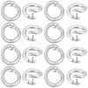 Brass Snap Clasps KK-BBC0021-49S-1