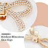 4Pcs Alloy Crystal Rhinestone Wedding Shoe Decorations FIND-CP0002-06KCG-6