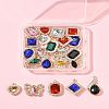 25Pcs 5 Styles Alloy Pendants FIND-FS0003-52-7