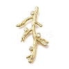 Brass Micro Pave Cubic Zirconia Pendants KK-Z125-09G-1