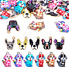 22Pcs 11 Styles Alloy Enamel Pandants FIND-TA0004-95-1