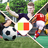 PVC Plastic Blank Penalty Cards LS-AJEW-WH0401-87-6