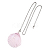 Glass Charms Ceiling Fan Pull Chain Extenders HJEW-H064-01B-P-2