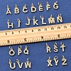 26Pcs 26 Styles Alloy Rhinestone Pendants FIND-FS0003-60-5