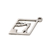 Non-Tarnish 304 Stainless Steel Pendants STAS-S123-01P-02-2