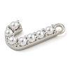 Plastic Imitation Pearl Pendants KK-P230-17P-J-2
