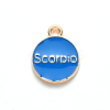 Alloy Enamel Pendants ENAM-S124-01B-02L-3