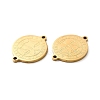 Ion Plating(IP) 304 Stainless Steel Connector Charms STAS-C074-11G-04-2