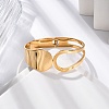 Ion Plating(IP) 304 Stainless Steel Hinged Bangles for Women STAS-Z114-09G-3