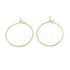 Ion Plating(IP) 316 Surgical Stainless Steel Hoop Earrings Findings STAS-D183-02G-01-1