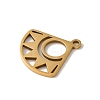 201 Stainless Steel Pendants STAS-E211-04G-2