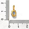 Ion Plating(IP) 304 Stainless Steel Rhinestone Pendants X-STAS-A104-11G-08-3