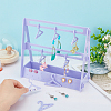 Opaque Acrylic Earring Display Stands EDIS-WH0029-16D-3
