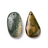 Natural Ocean Jasper Pendants G-G694-M-06-2