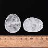 Natural Quartz Crystal Pendants G-N349-07E-3