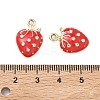 Alloy Enamel Pendants ALRI-D303-02G-3