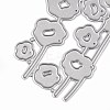Flower Carbon Steel Cutting Dies Stencils DIY-R079-034-4