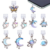 10Pcs 10 Styles PVC Mobile Dustproof Plugs HJEW-OC00167-1