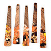 Translucent Resin & Walnut Wood Big Pendants LS-RESI-TAC0017-46-D03-3