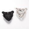 Alloy Rhinestone Pendants PALLOY-R094-11-3