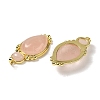 Natural Rose Quartz Pendants G-C096-04G-01-2