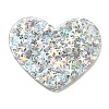 Acrylic with Paillettes Pendants MACR-M028-02D-1
