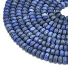 Dyed Natural Lapis Lazuli Beads Strands G-P575-A46-6x4mm-02-3