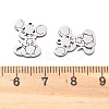 201 Stainless Steel Charms STAS-V001-08-3