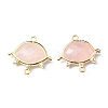 Natural Rose Quartz Links CE-L022-B07-2
