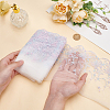 5 Yards Polyester Embroidery Shell Lace Ribbon OCOR-BC0006-66B-3