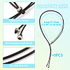 Waxed Polyester Cord Slider Necklace Making NJEW-TAC0018-02-3