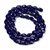 Opaque Solid Color Beads Strands EGLA-N013-P8mm-D03-2