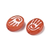 Baking Paint Glass Beads LAMP-D003-06J-2